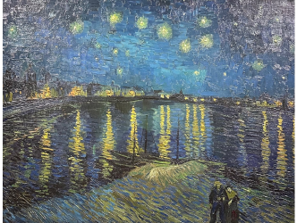 The Starry Night, land of the artists